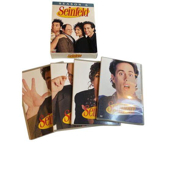 Seinfeld Season 6 Complete DVD Set 4 Discs Good Condition - Picture 5 of 7